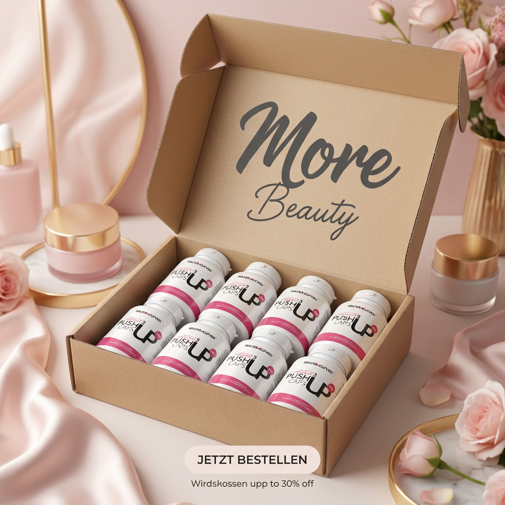 More beauty Box mit 8x! Secret Curves PRO 4 Kapseln + Naturally Curves BSIM 4 UVP 229€